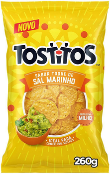 Salgadinho Elma Chips Tostitos Redondo Sal 260g