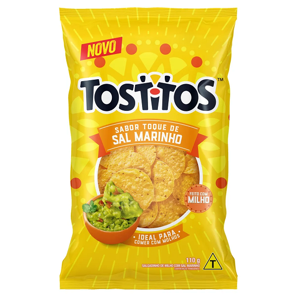 Salgadinho Elma Chips Tostitos Sal Marinho 110g