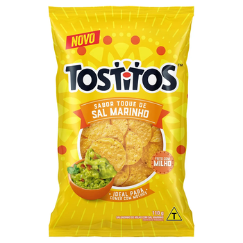 Salgadinho Elma Chips Tostitos Sal Marinho 110g