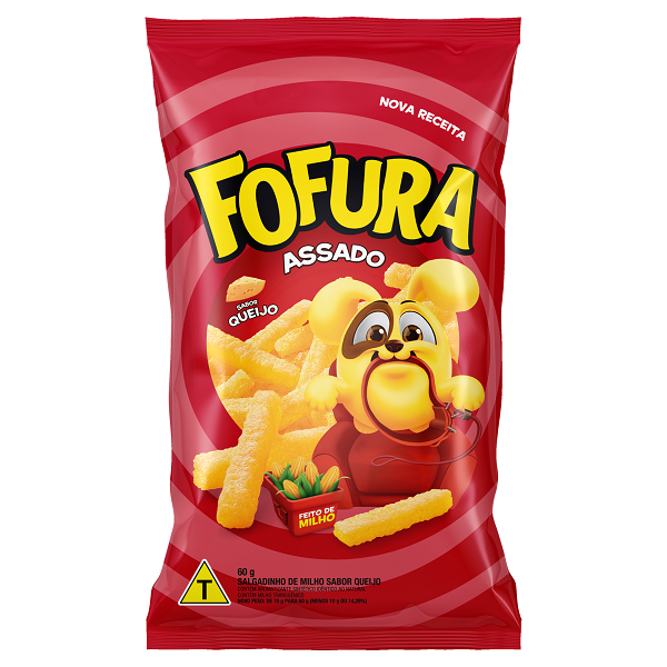 Salgadinho Fofura Queijo 60g