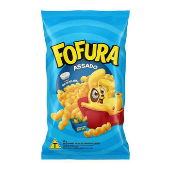 Salgadinho Fofura Requeijao 60g