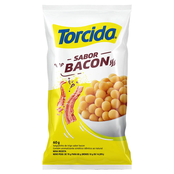 Salgadinho Torcida Bacon 60g
