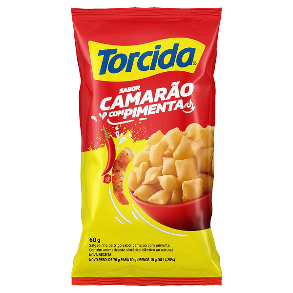 Salgadinho Torcida Camarão 60g