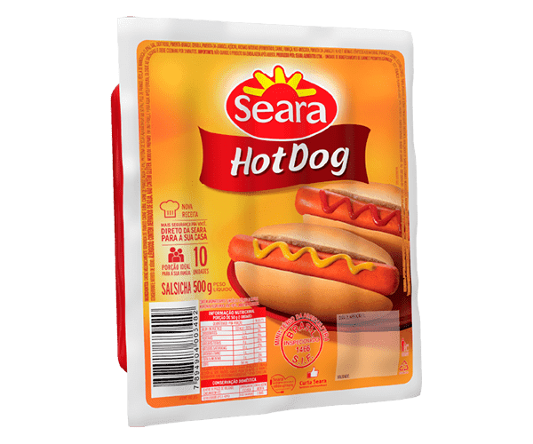 Salsicha Seara Hot Dog 500g