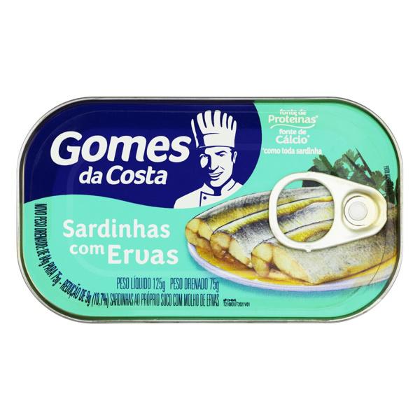Sardinha Gomes da Costa com Ervas 125g