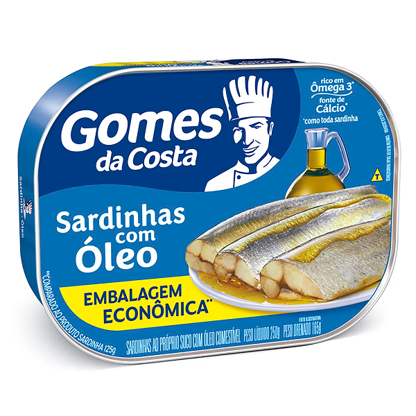 Sardinha Gomes da Costa com Óleo 250g