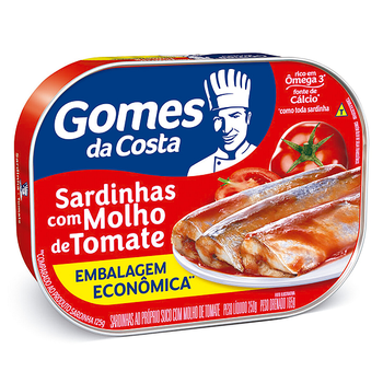 Sardinha Gomes da Costa com Molho de Tomate 250g