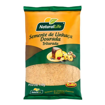 Semente de Linhaça Dourada Triturada Natural Life 150g