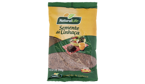 Semente de Linhaça Natural Life 200g