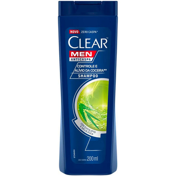 Shampoo Anticaspa Controle de Coceira Clear Men 200ml