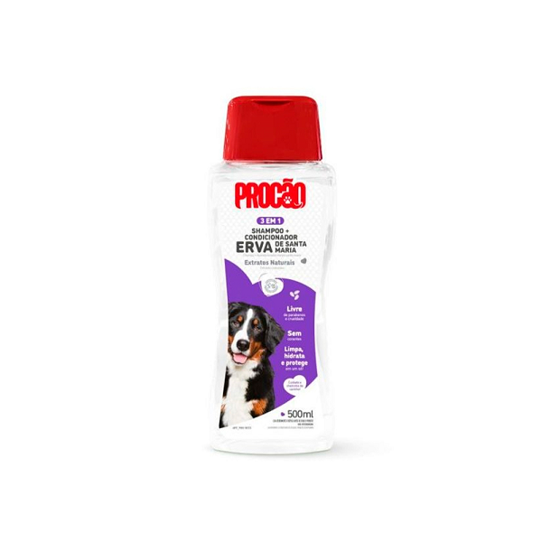 Shampoo + Condicionador Procão Erva de Santa Maria 500ml