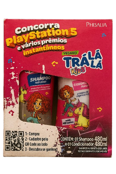 Shampoo + Condicionador Trá Lá Lá Kids 480ml