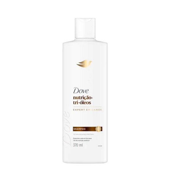 Shampoo Dove Nutrição+Tri Óleos 370ml