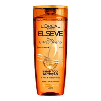 Shampoo L'Oréal Elseve Óleo Extraordinário Nutrição 200ml