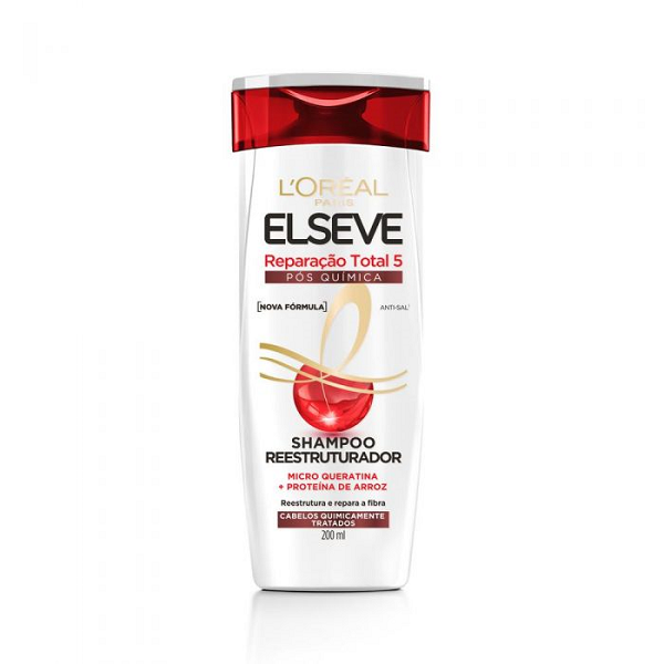 Shampoo L'Oréal Elseve Reparação Total 5+ Cicatri-Ceramida 200ml