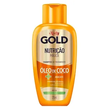 Shampoo Niely Gold Óleo de Coco 275ml