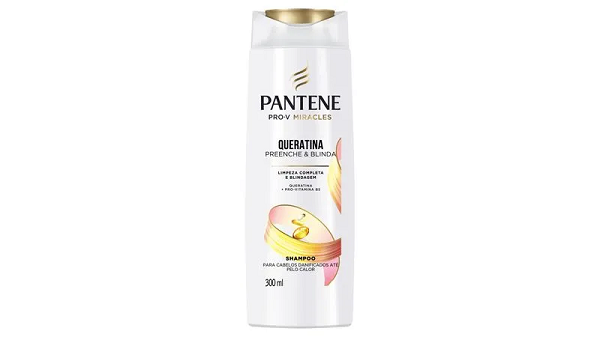 Shampoo Pantene Queratina 300ml