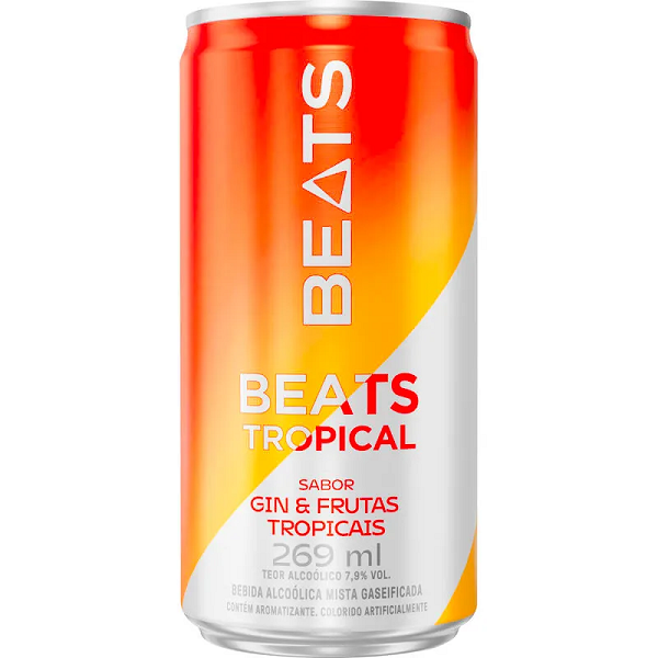 Skol Beats Tropical Lata 269ml