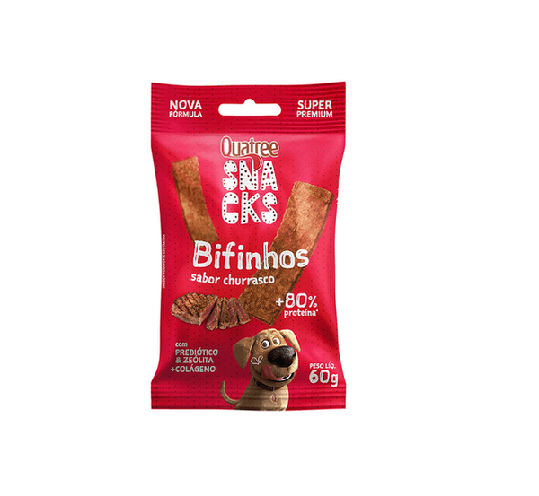 Snacks Quatree Bifinhos Churrasco 60g