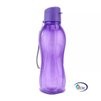 Garrafa Plástica Squeeze Seu Lar 600ml