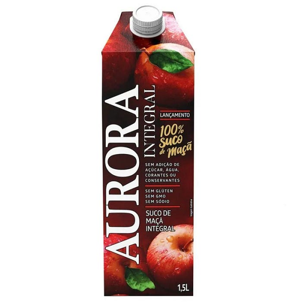 Suco Aurora 100% Maçã Integral 1,5l