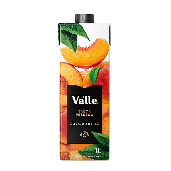 Suco Del Valle Néctar Pêssego 1L