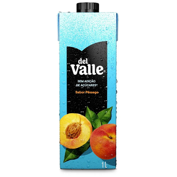 Suco Del Valle Néctar sem Açúcar Pêssego 1L