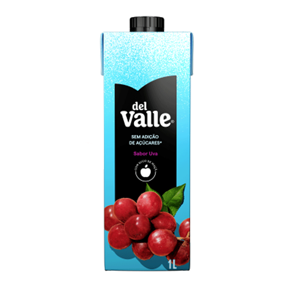Suco Del Valle Néctar sem Açúcar Uva 1L