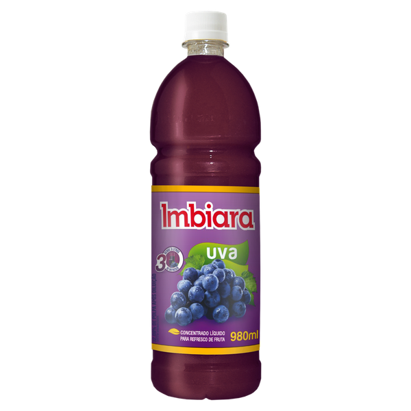 Suco Imbiara Uva Concentrado 980ml