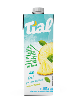 Suco Tial Abacaxi com Hortelã 1L