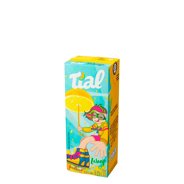 Suco Tial Kids Laranja 200ml