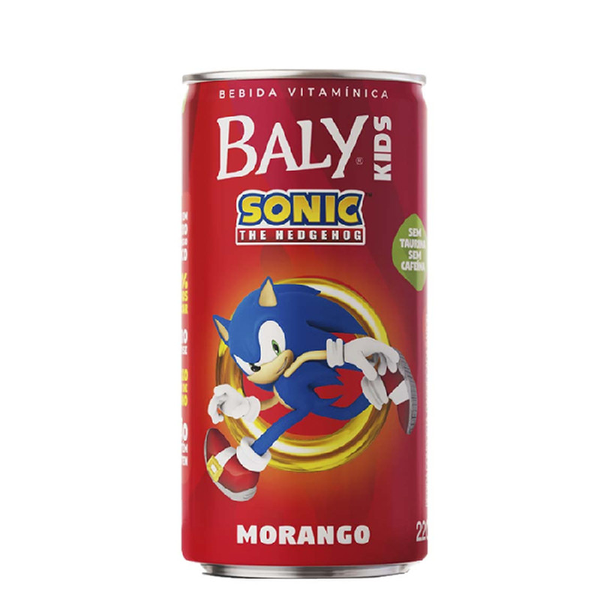 Suplemento Alimentar Baly Kids Sonic Morango 220ml