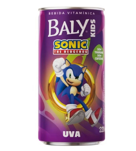 Suplemento Alimentar Baly Kids Sonic Uva 220ml