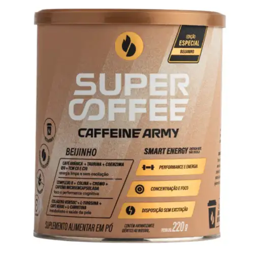 Suplemento Alimentar Supercoffee Beijinho 220g
