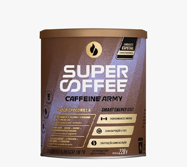 Suplemento Alimentar Supercoffee Choconilla 220g