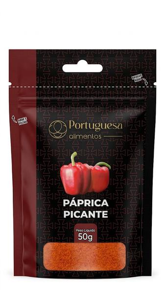 Tempero A Portuguesa Páprica Picante 50g