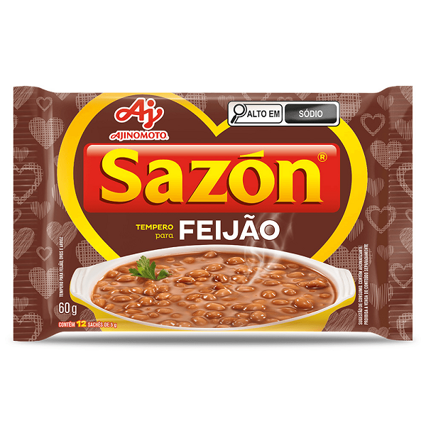 Tempero Ajinomoto Sazón Feijão 60g