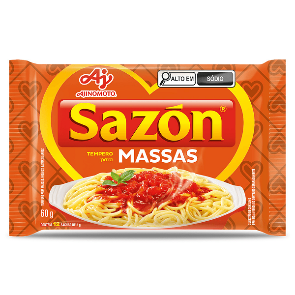 Tempero Ajinomoto Sazón Massas 60g