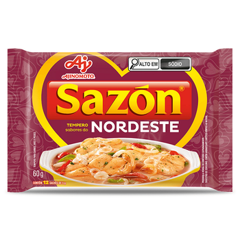 Tempero Ajinomoto Sazón Sabor do Nordeste 60g