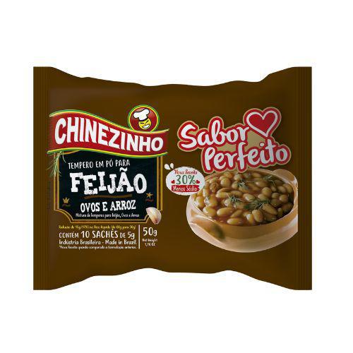 Tempero Chinezinho Sabor Perfeito para Feijão 50g