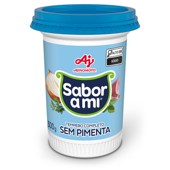 Tempero Completo Ajinomoto Sabor a Mi sem Pimenta 300g