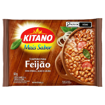 Tempero Kitano Mais Sabor para Feijão 12un 60g