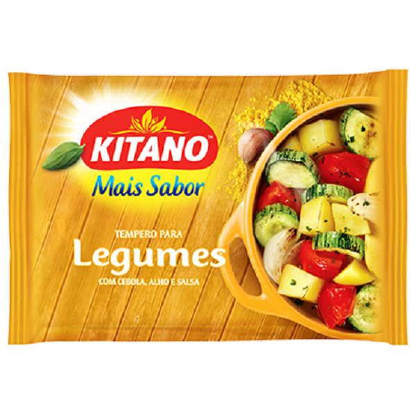 Tempero Kitano Mais Sabor para Legumes 12un 60g