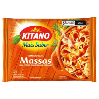 Tempero Kitano Mais Sabor para Massas 12un 60g