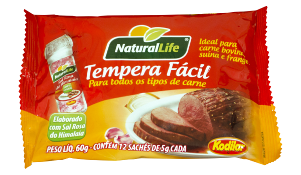 Tempero Kodilar Tempera Fácil Carne 60g
