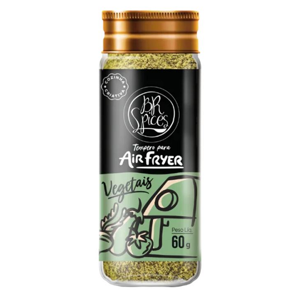 Tempero Para Airfryer Br Spices Vegetais 60g