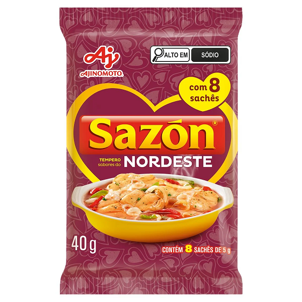 Tempero Sazón Sabor do Nordeste 40g
