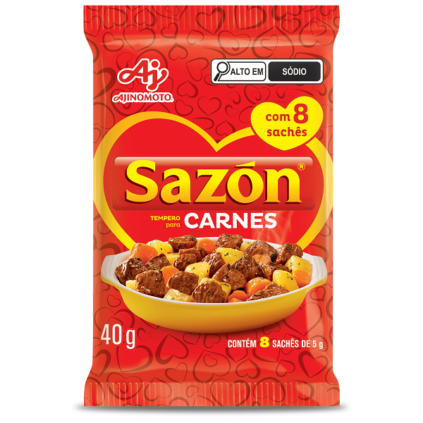 Tempero Ajinomoto Sazón Carne 40g