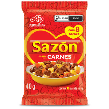 Tempero Ajinomoto Sazón Carne 40g
