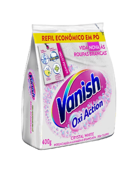 Tira Mancha Vanish em Pó Crystal White 400g